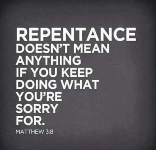 Repentance Is Not Remorse