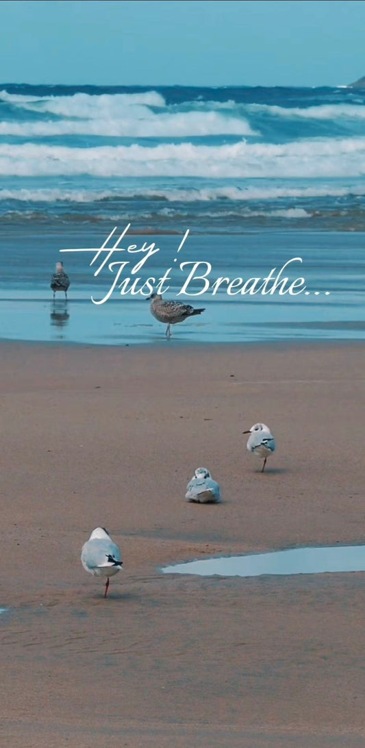 You Can't Think Your Way Out Of Overwhelm: Just Breathe