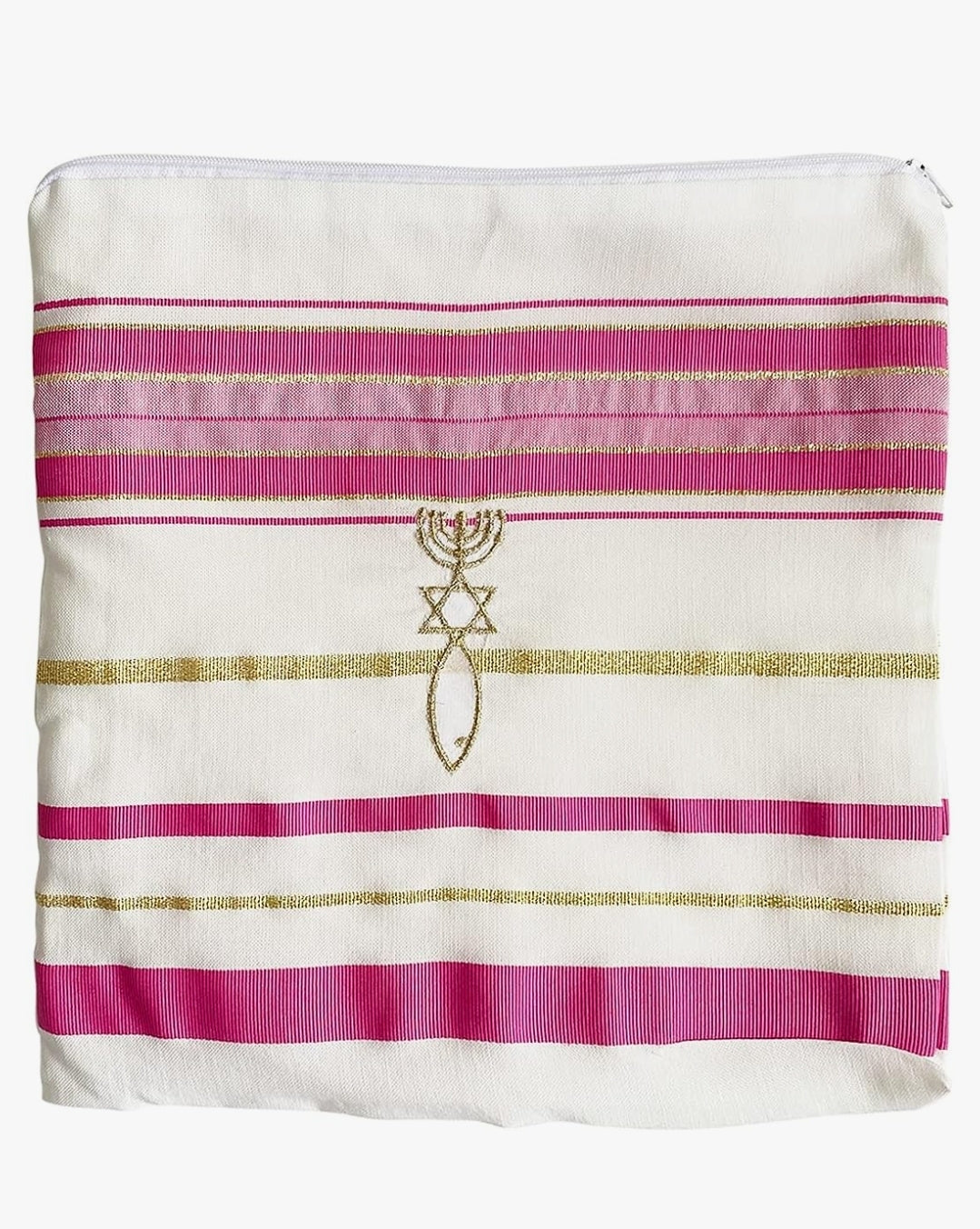 Prayer Shawl Messianic Tallit Pink